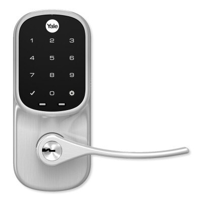 Yale Z-Wave Plus Assure Touchscreen Keypad Lever Lock, Gen5, Satin Nickel
